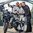 Motorradjacke Germot Challenger für Damen in hellgrau/schwarz