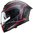 Motorradhelm Caberg Helm Drift Evo Integral matt-schwarz/grau-fluo-rot